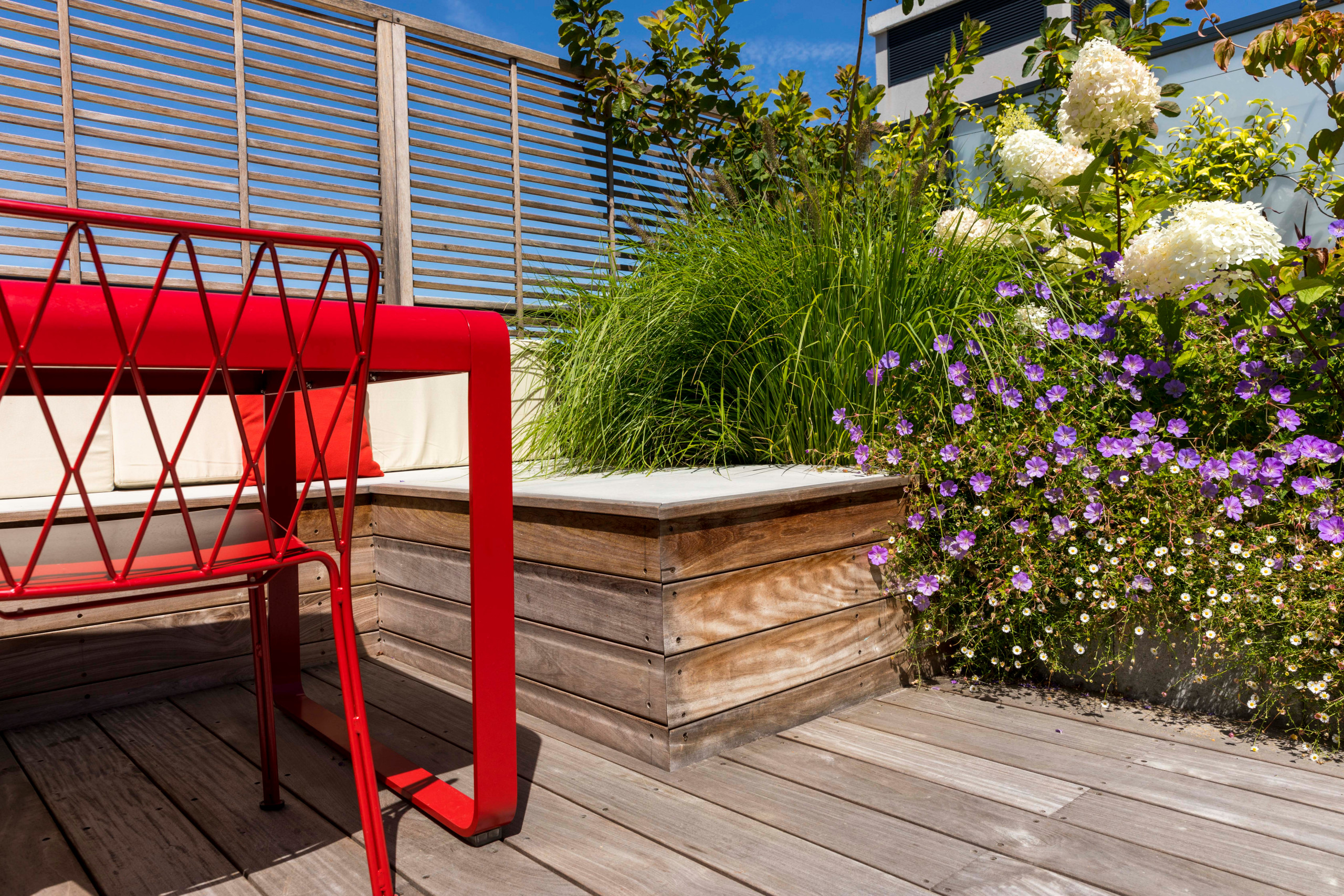 une terrasse foisonnante!
