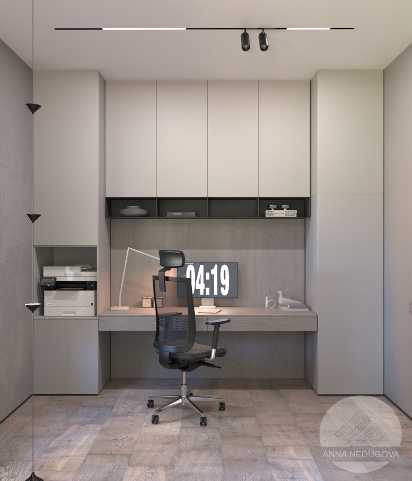 Дизайн проект загородного дома, д. Жаворонки, Московская область.