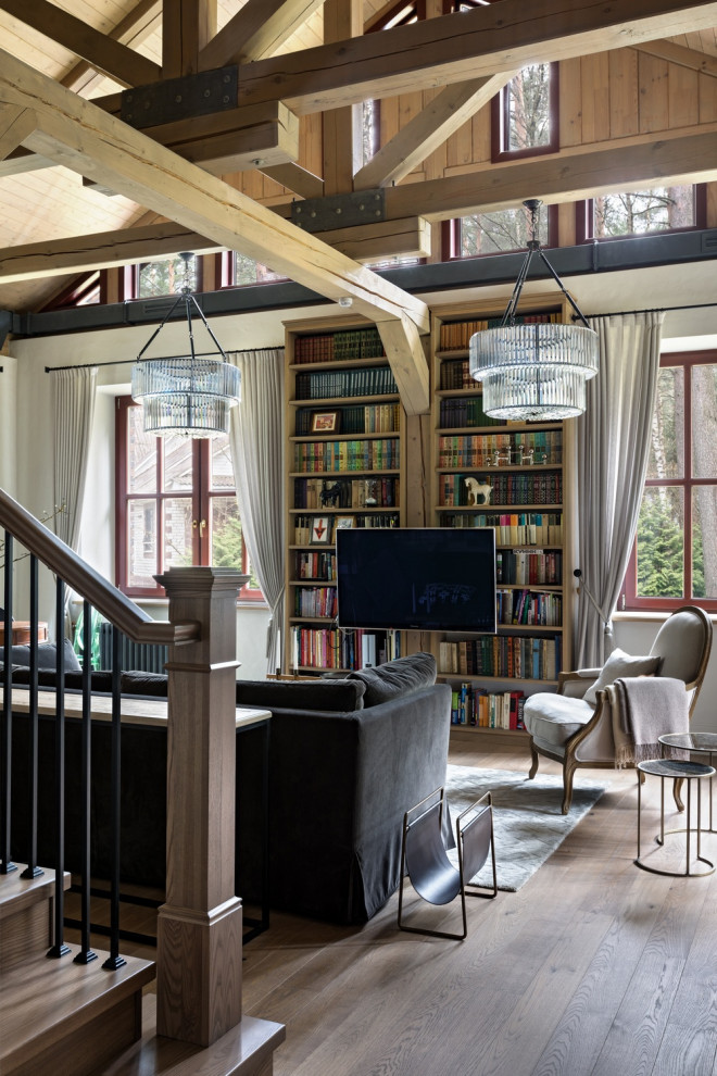 Дом в соснах