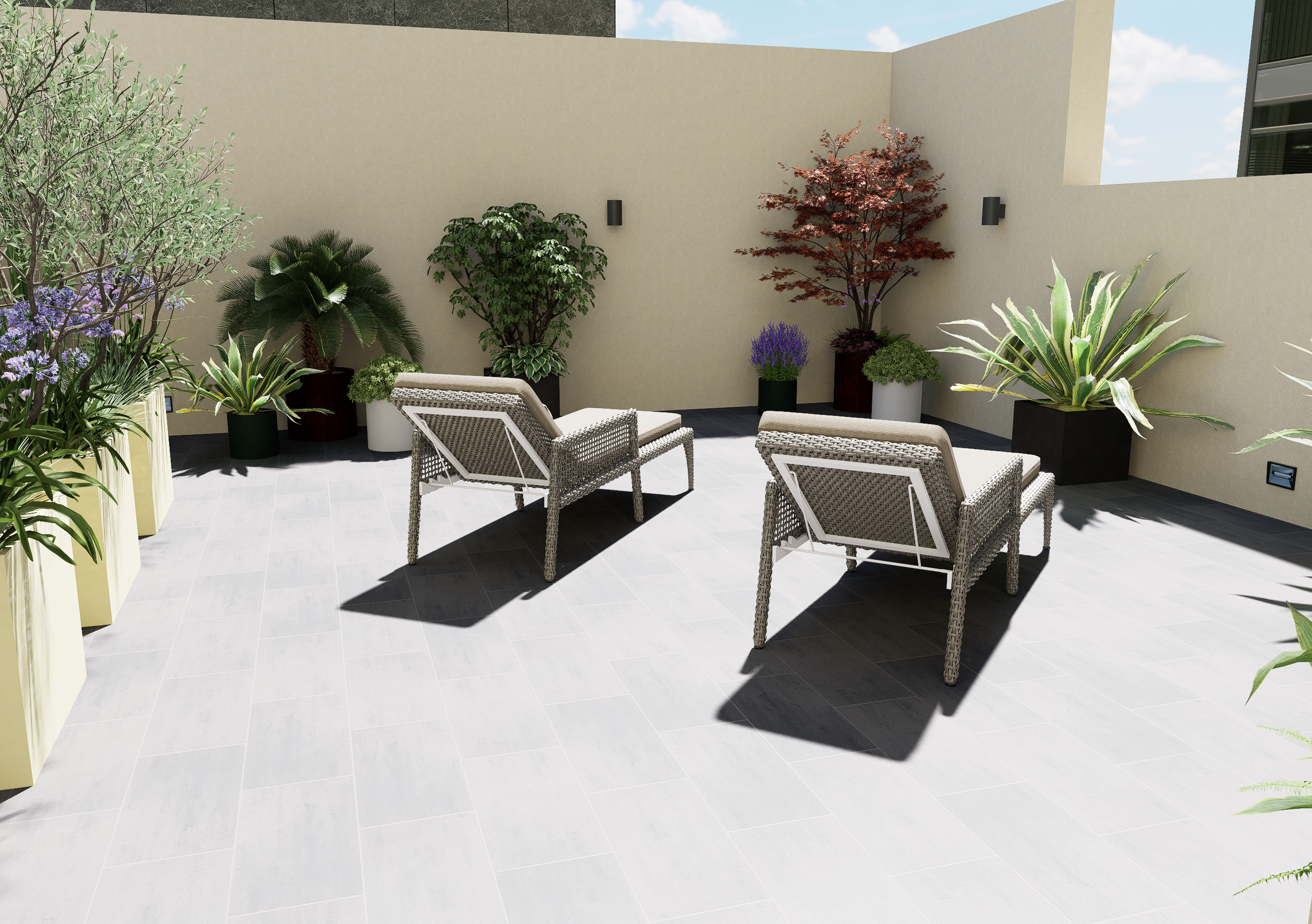 Una vita sulla terrazza romana