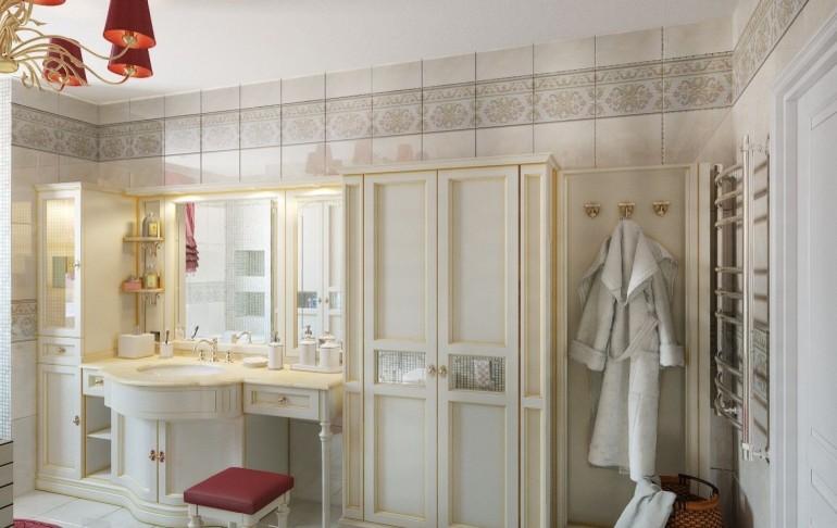 Ванная комната в классическом стиле