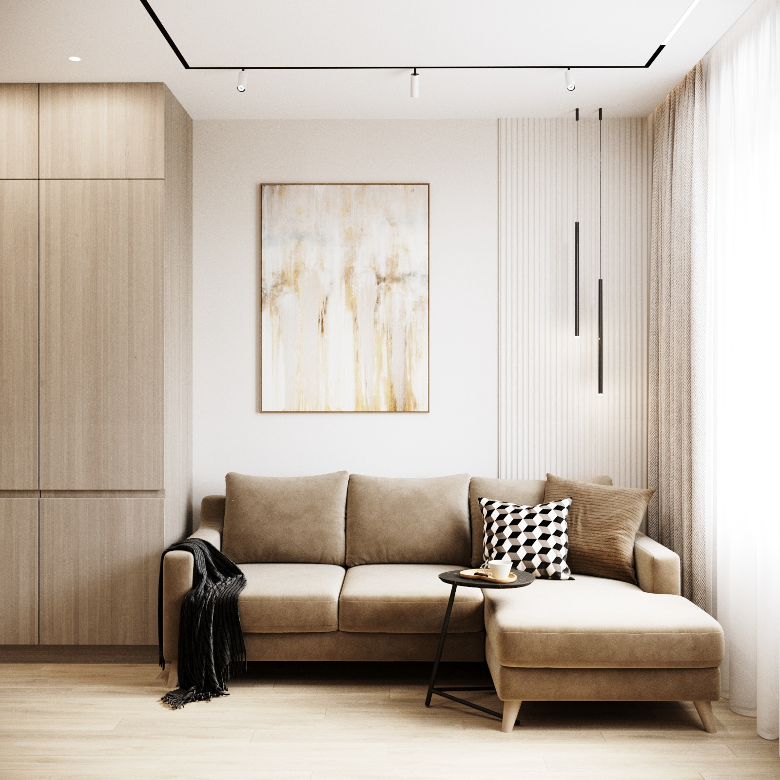 Проект квартиры в ЖК"Б57"