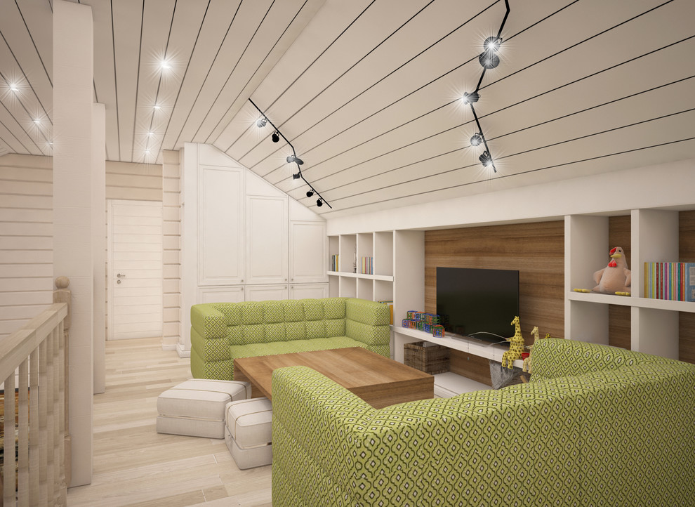 Интерьер загородного дома в с.Курба