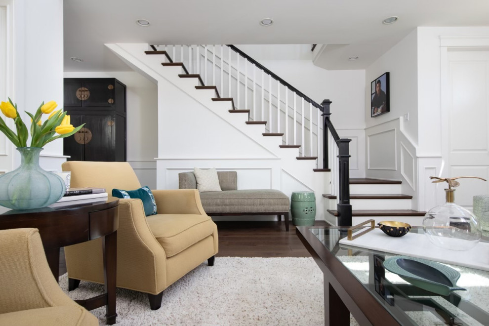 Modern Farmhouse - Encino - Farmhouse - Living Room - Los Angeles - by ...