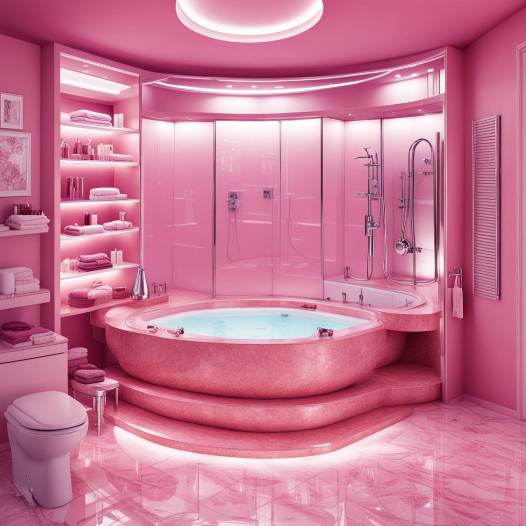 Ванная комната созданная ИИ