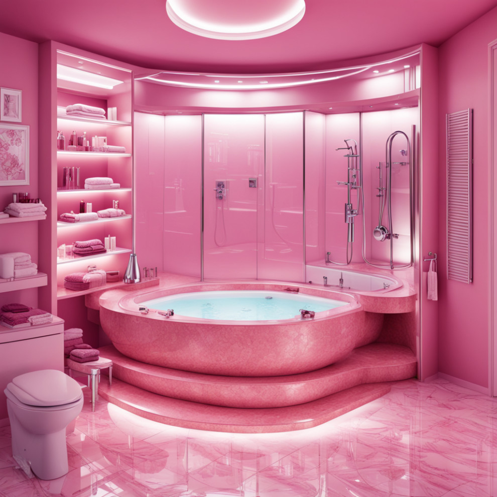 Ванная комната созданная ИИ