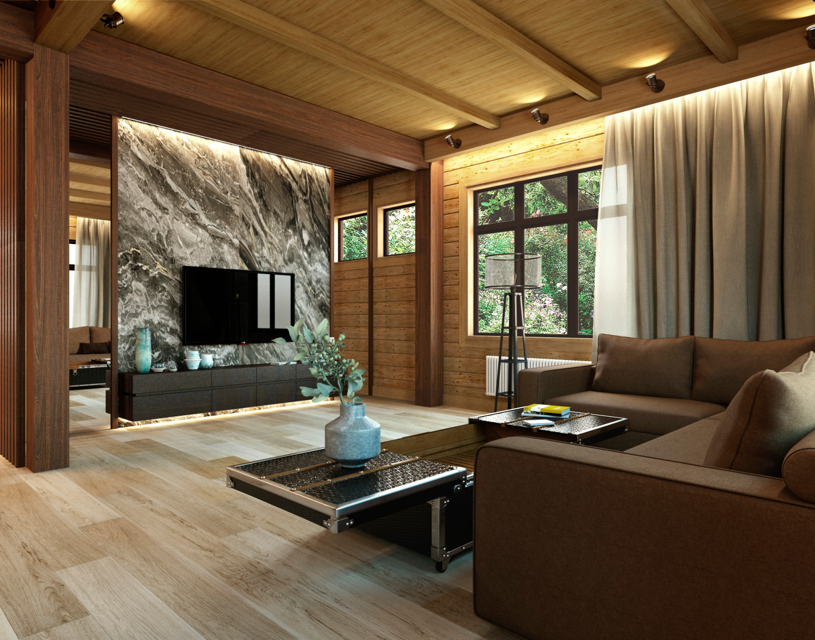 Дом из бруса