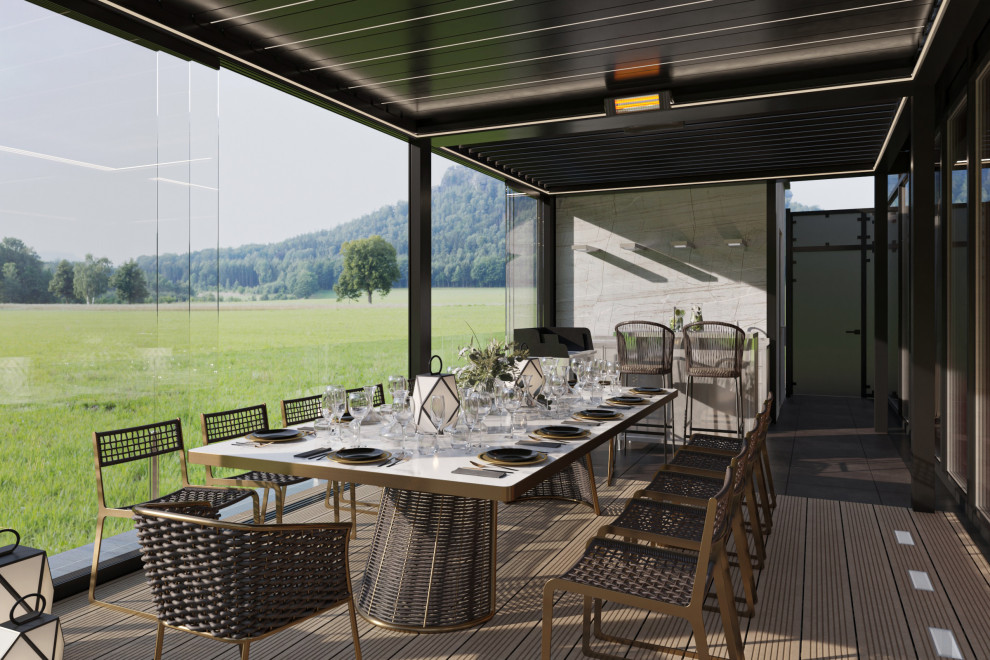 Реконструкция Террасы | Биоклиматическая Пергола | 2020