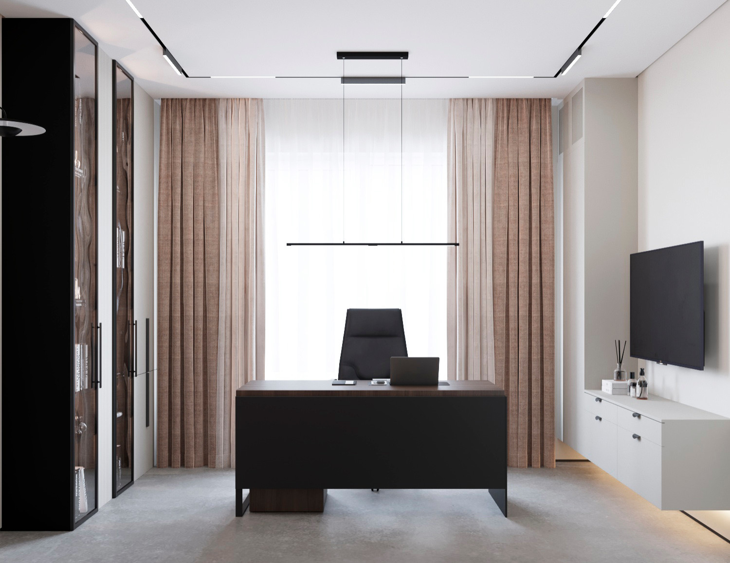 Дизайн-проект дома 170м2 в Новороссийске