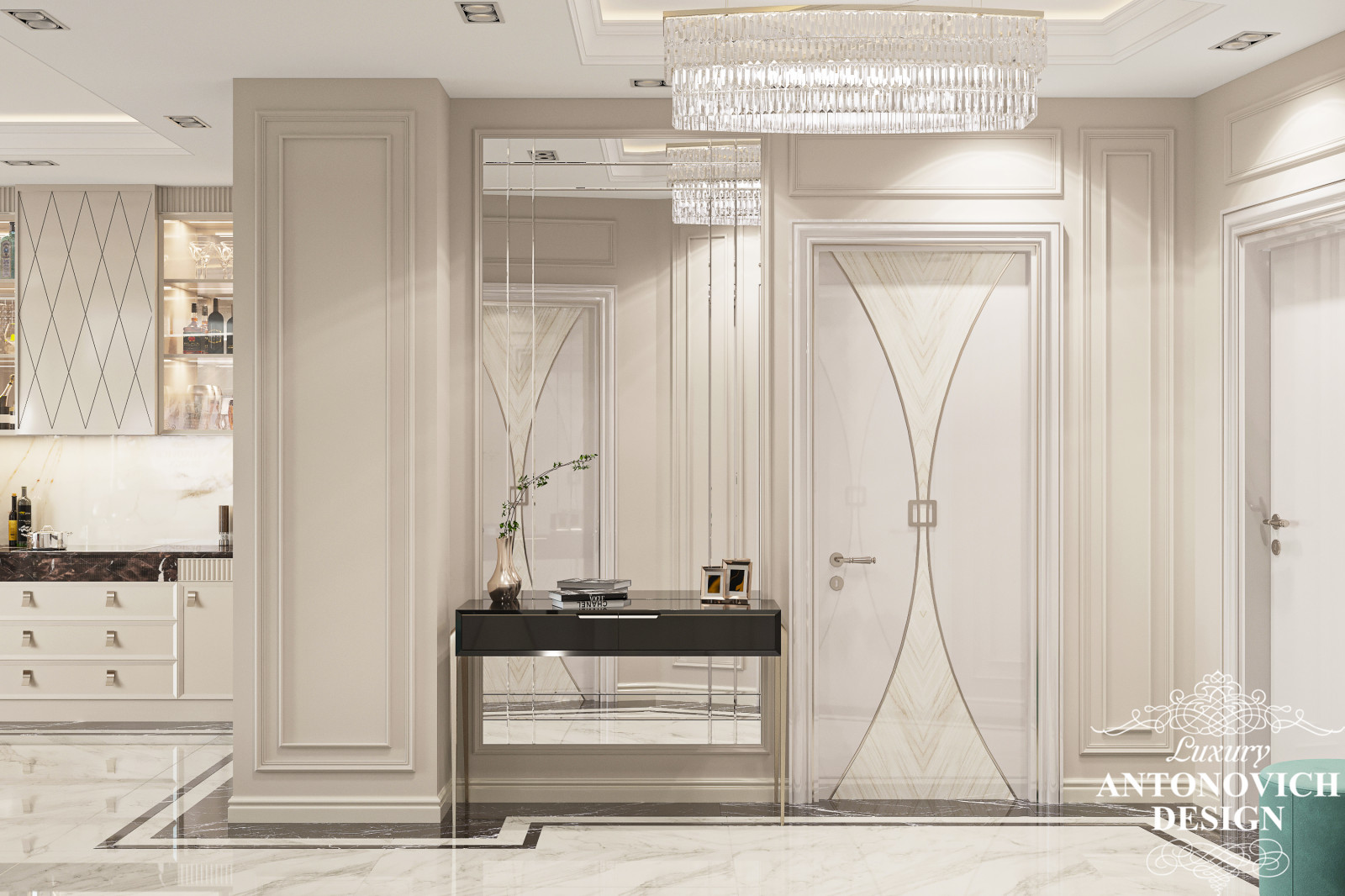 Авторский проект квартиры в ЖК "Busov Hill"