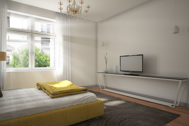 Яркая минималистичная квартира