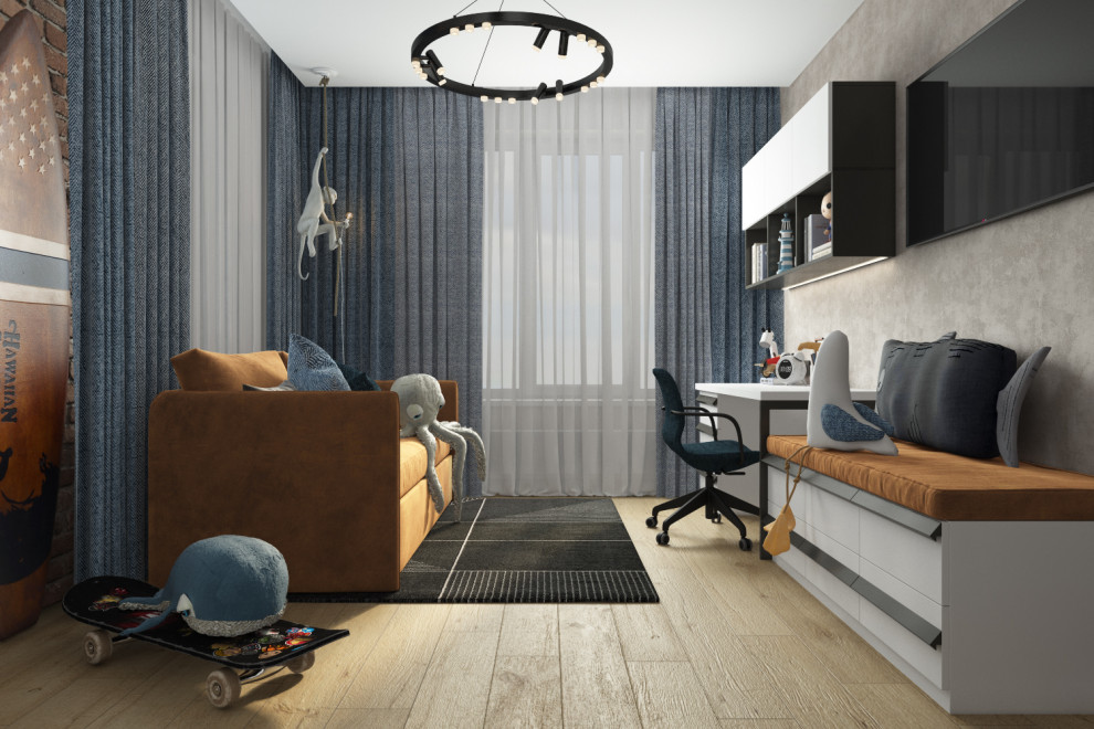 Проект 4-комнатной квартиры в Москве