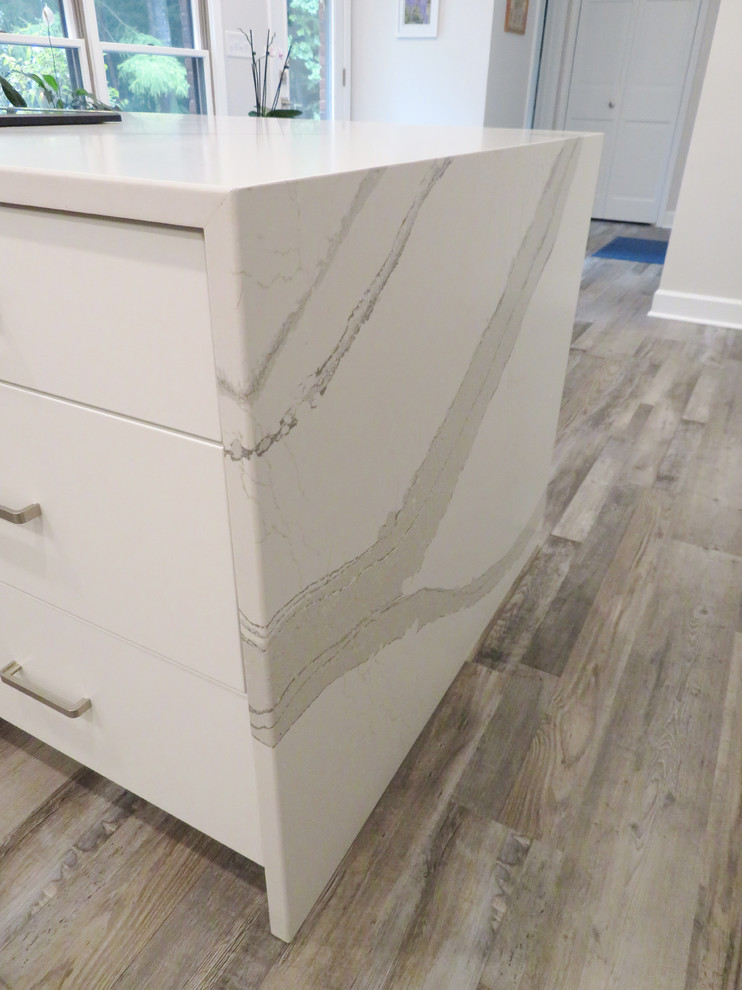 Inspiration for a transitional home design remodel in Grand Rapids