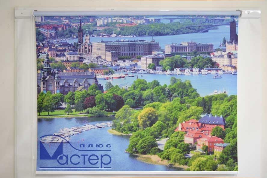 Рулонные шторы с фотопечатью