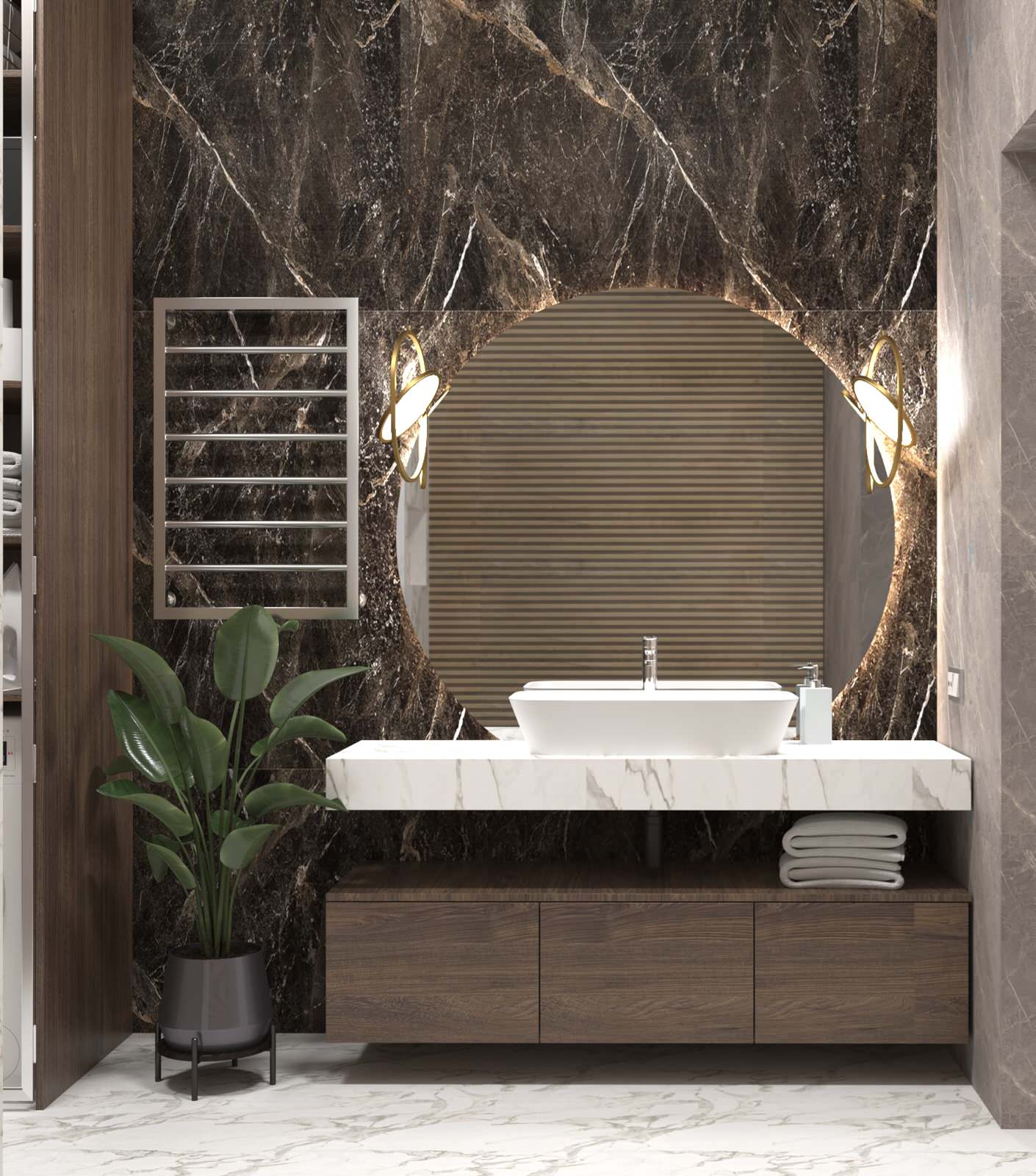 Интерьер частного дома 130 м2