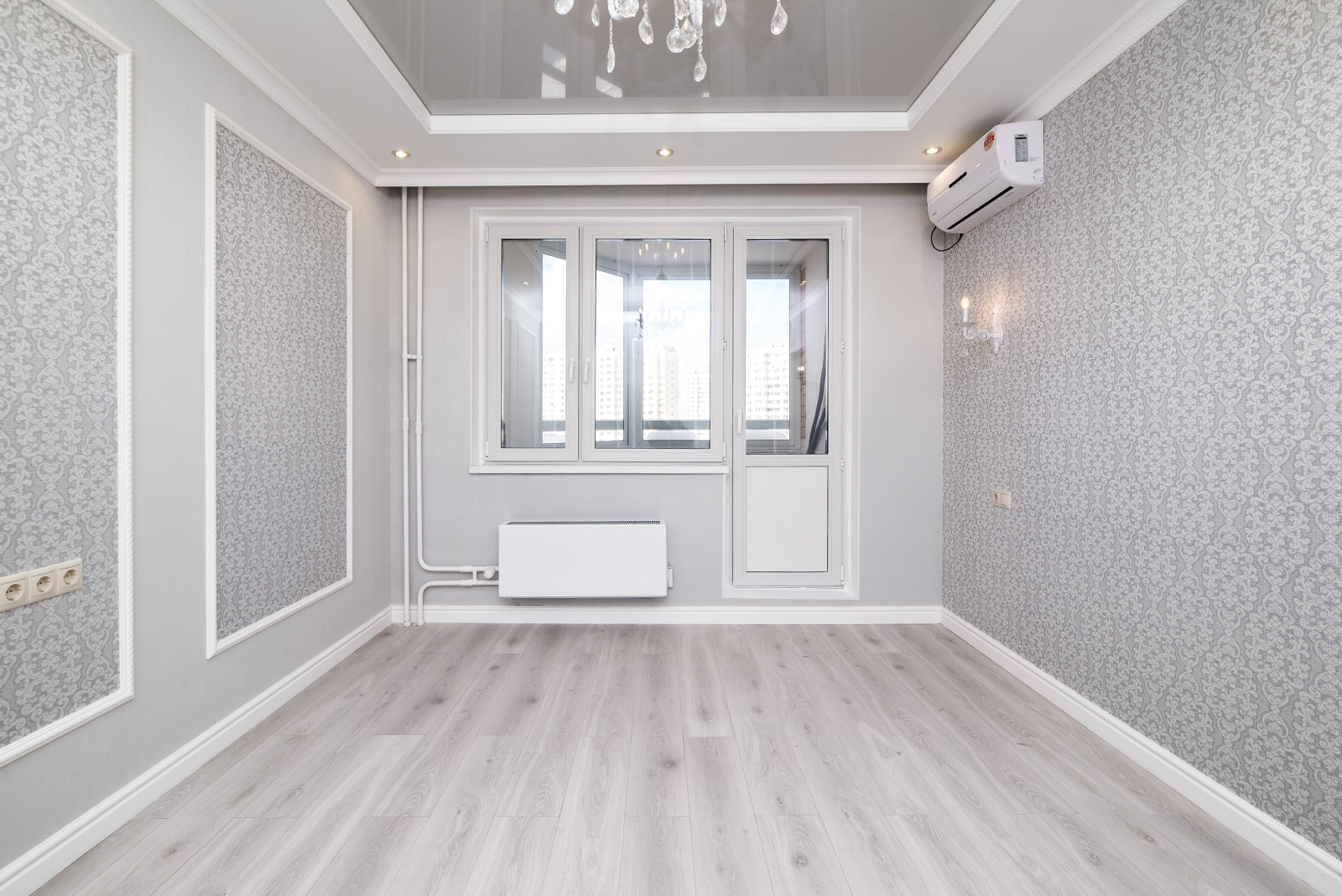 Капитальный ремонт жилой комнаты 1