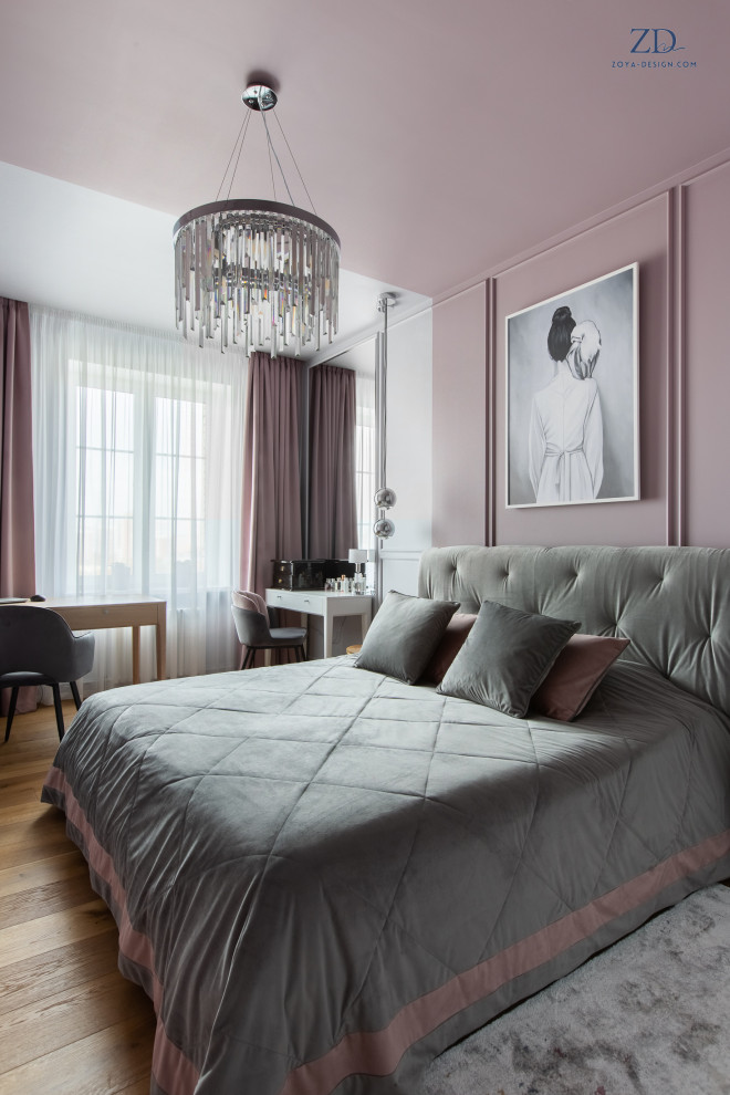 Цвет в интерьере, квартира в Куркино.