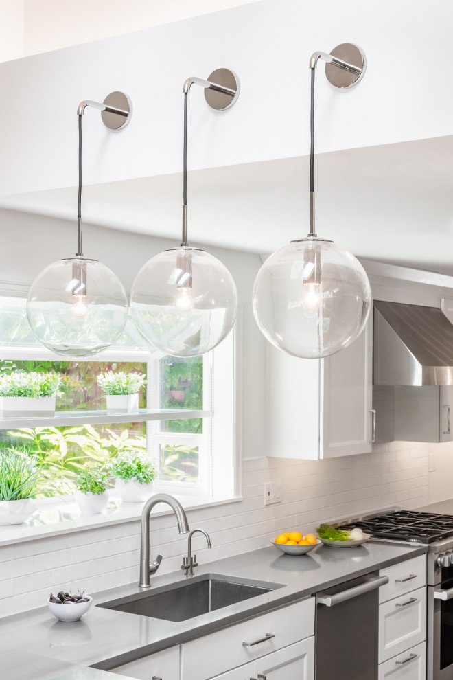 Kitchen - transitional kitchen idea in Seattle