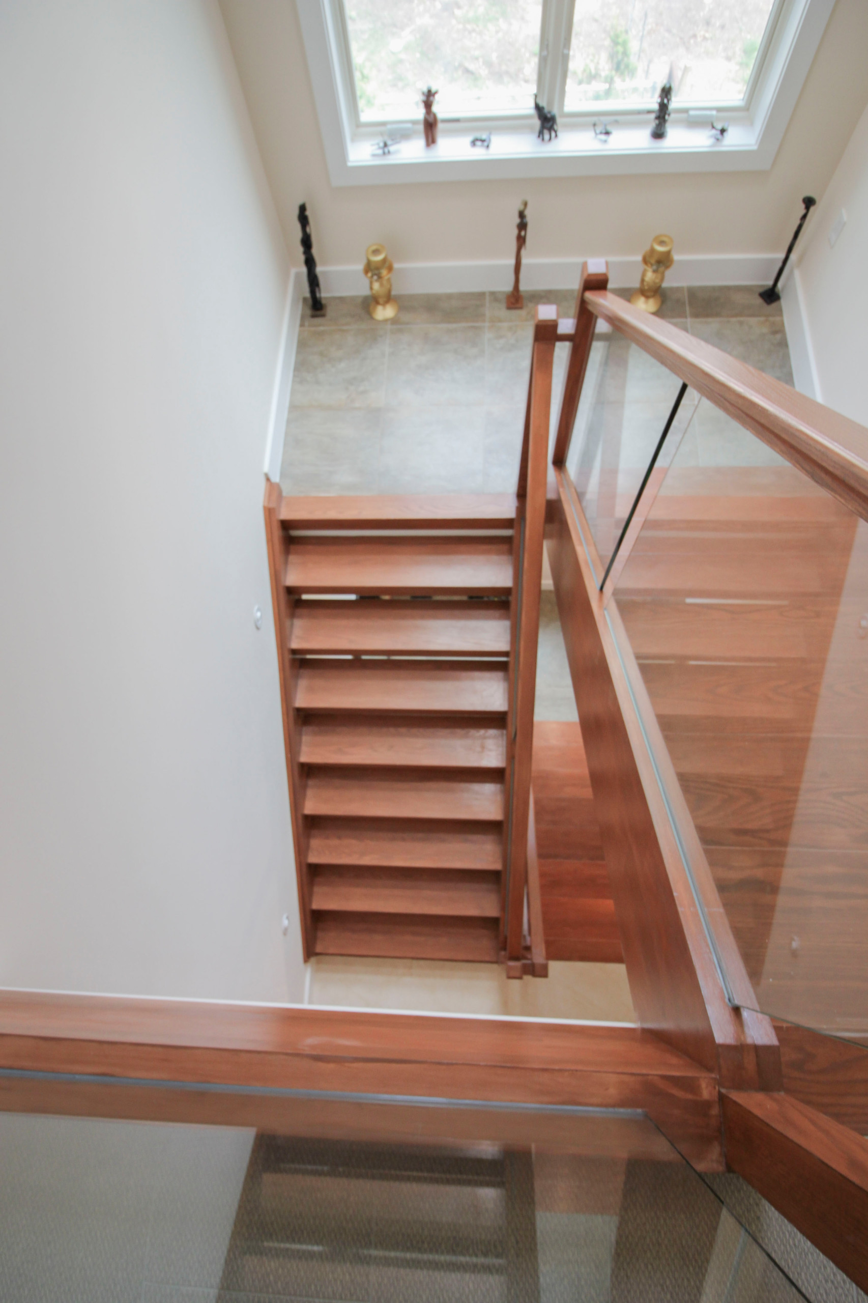 78_Modern Open-Riser Staircase, Vienna VA 22180