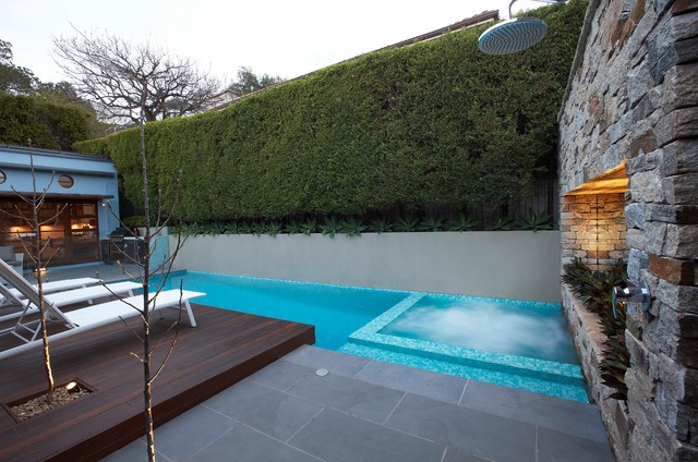 Mirror Image contemporary-pool