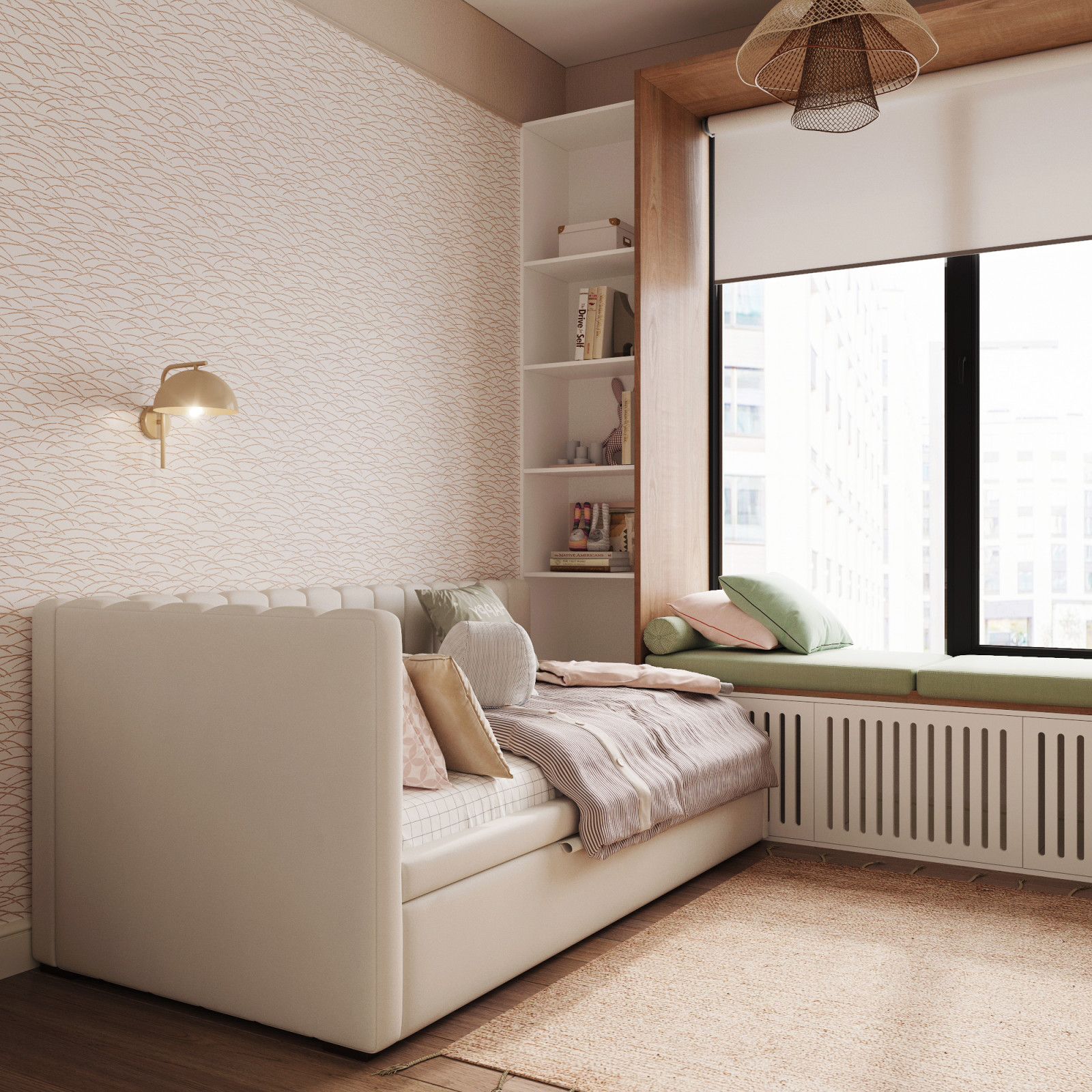 Уютная детская для девочки