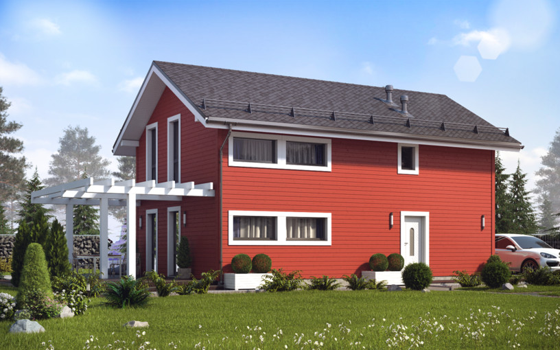 Дом А+ в Алешкино