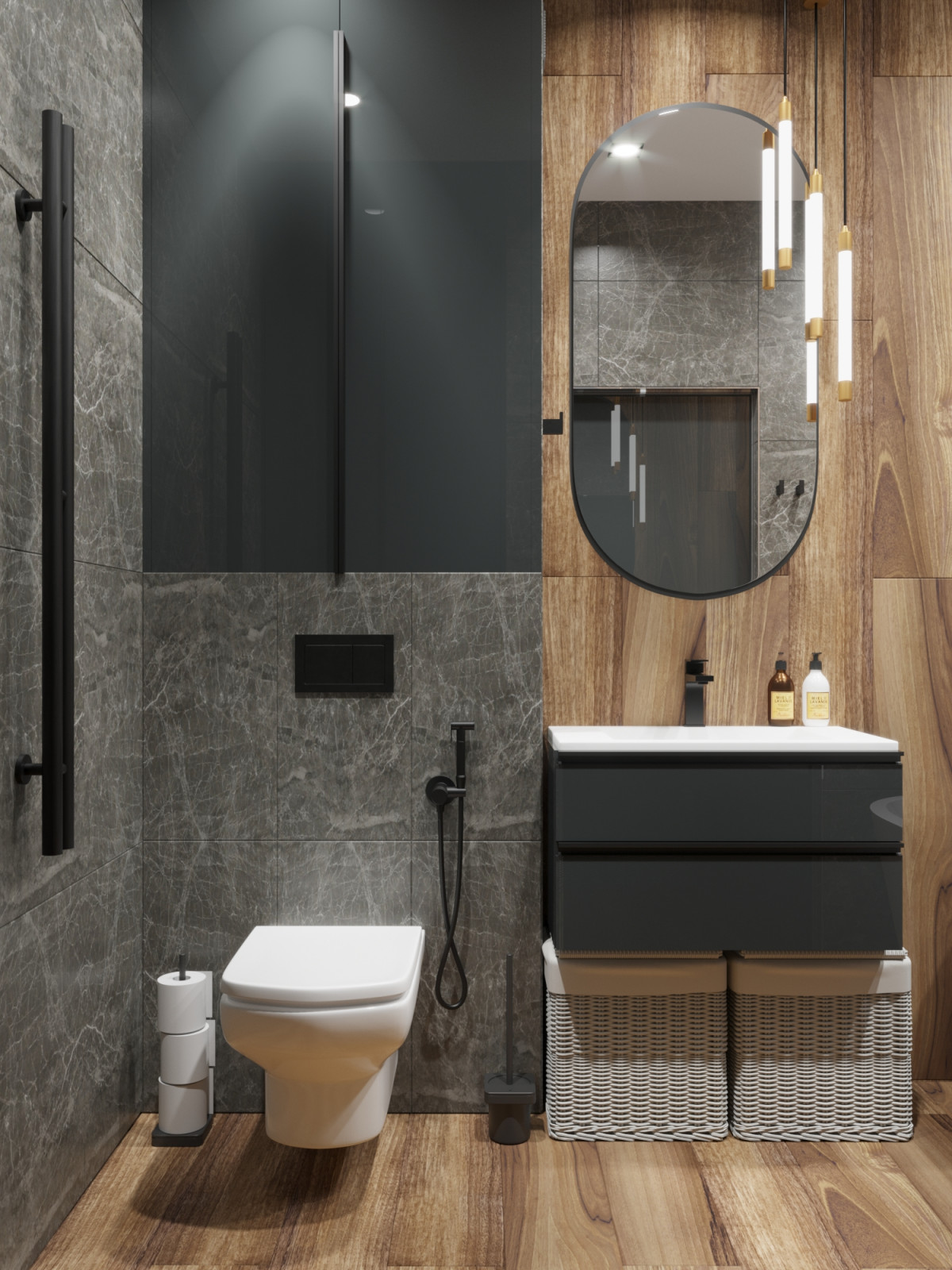 Интерьер таунхауса п. Березки Новолуговое