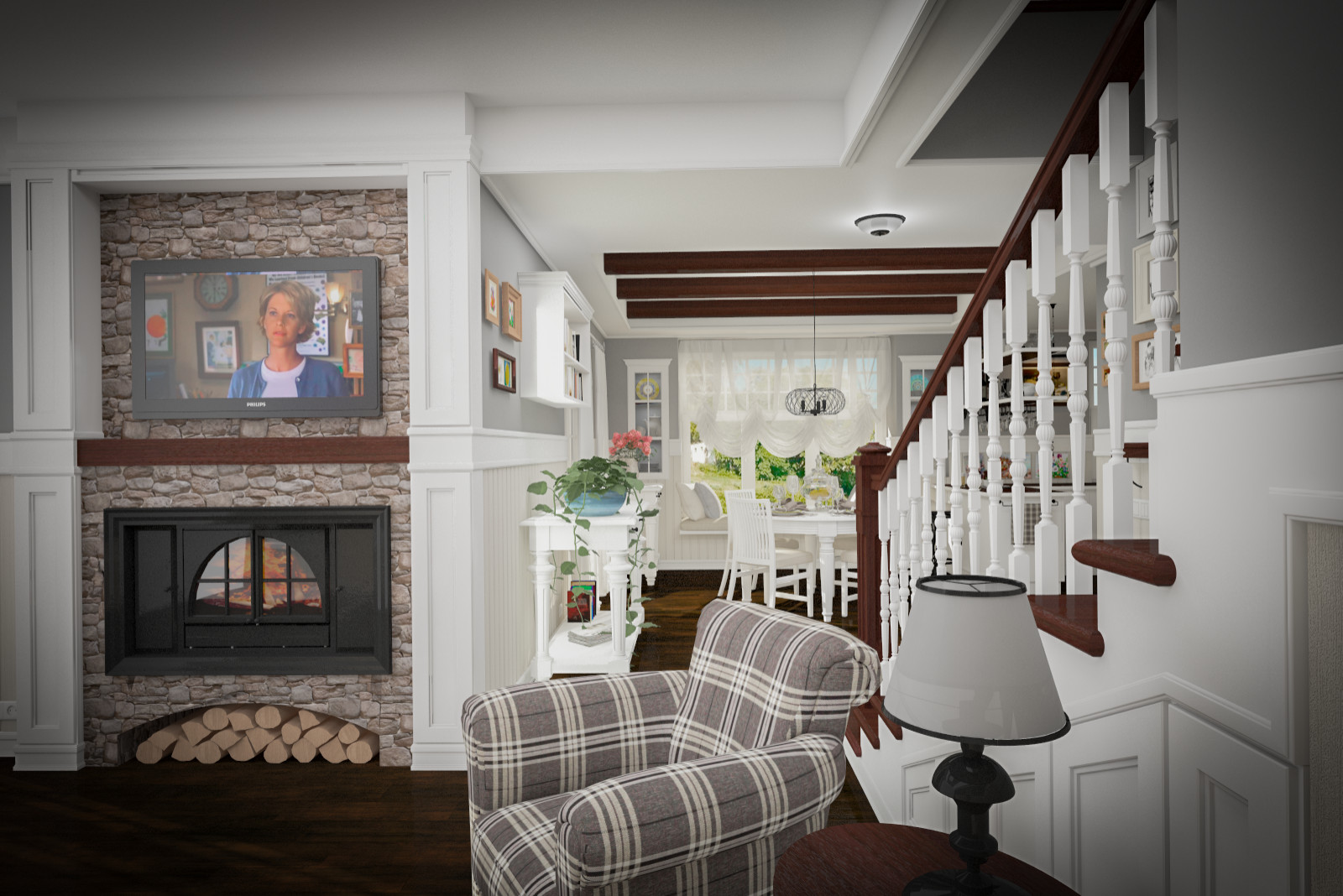 Дом в американском стиле