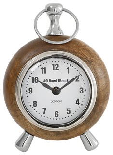 Tegan Fob Desk Clock Modern Desk And Mantel Clocks By Mindy Brownes Interiors Houzz Uk