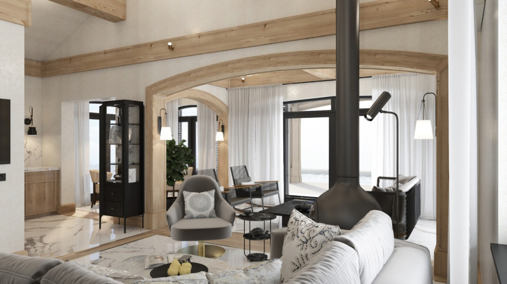 Дизайн интерьера загородного дома