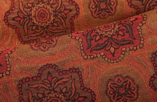 Positano Upholstery Fabric in Copper