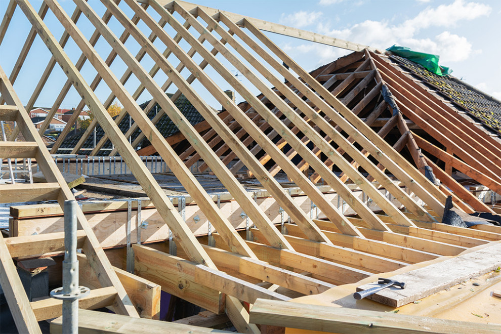 Gable roof extension