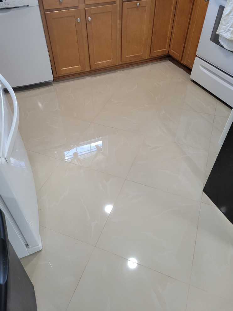 Tile with granite steps, New Idea