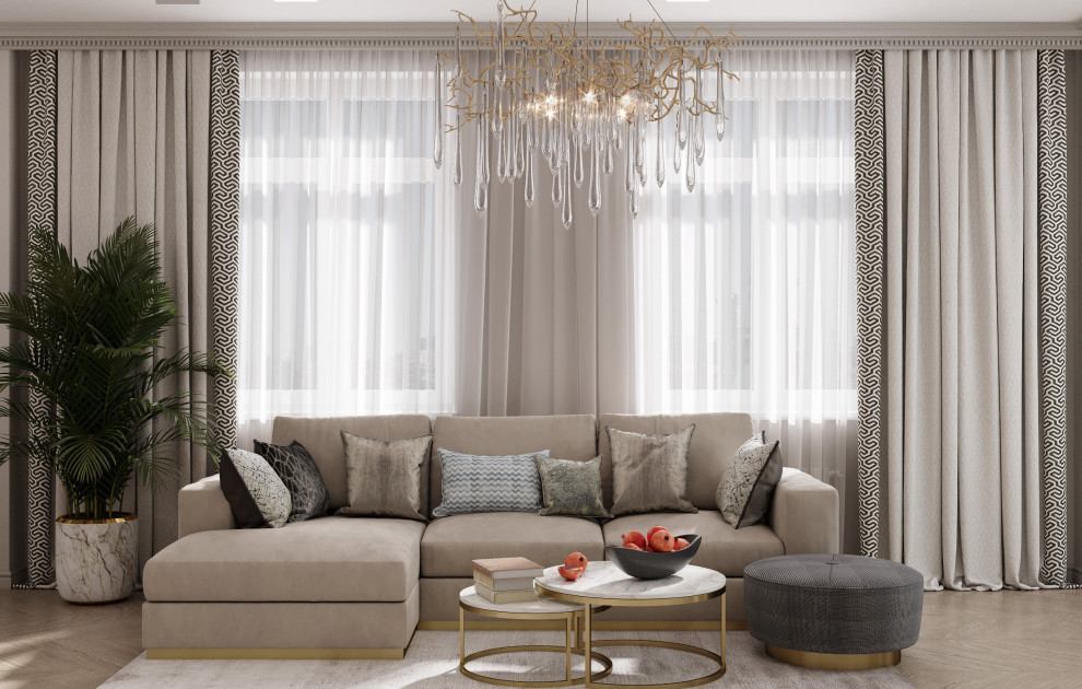 Дизайн проект в стиле эклектика