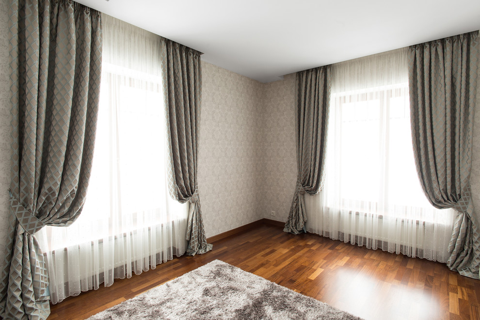 Текстильное оформление загородного дома