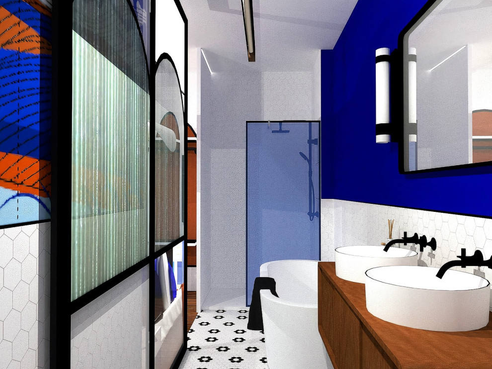 3D salle de bain Majorelle