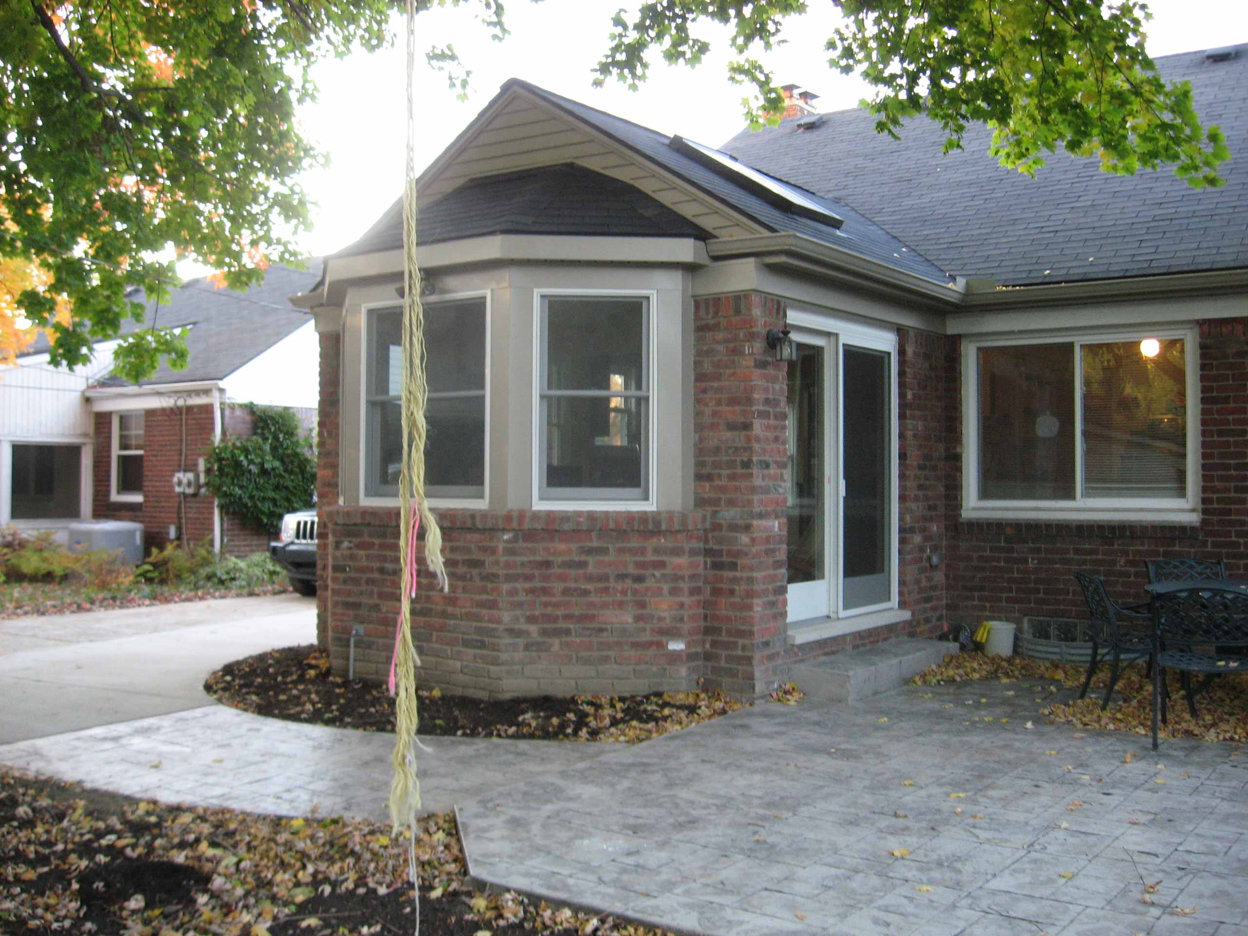 Birmingham Pattern Concrete Patio