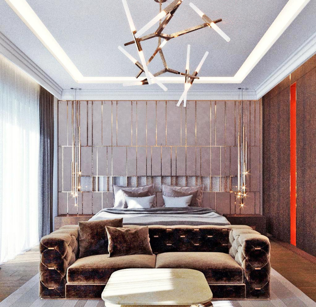 Спальня - Фьюжн | Bedroom / master bedroom - Fusion