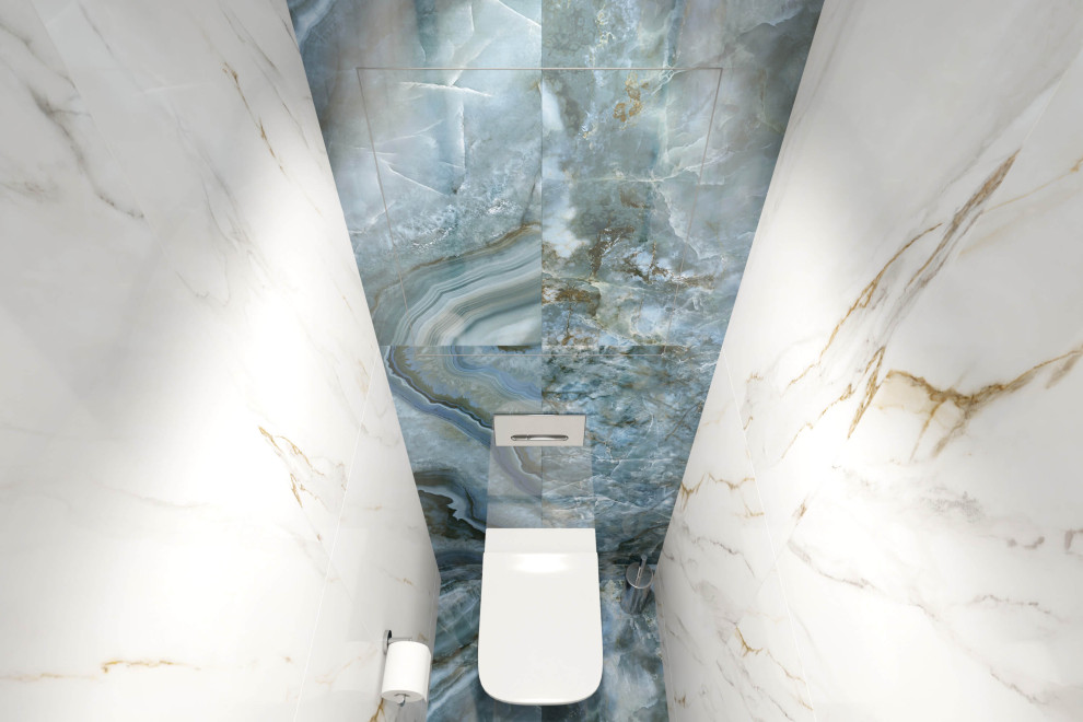 Трехкомнатная квартира 78 м2 в современном стиле, в доме серии П-44