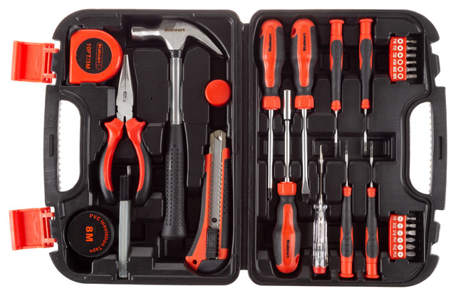 Stalwart 36-Piece Heat Treated Tool Kit With Carrying Case