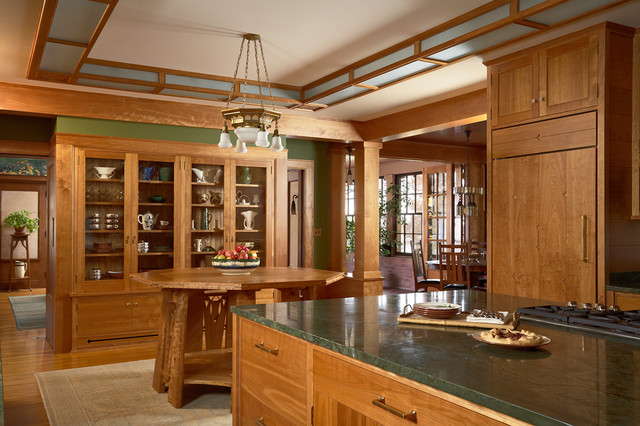 Deephaven Craftsman american-craftsman-kueche
