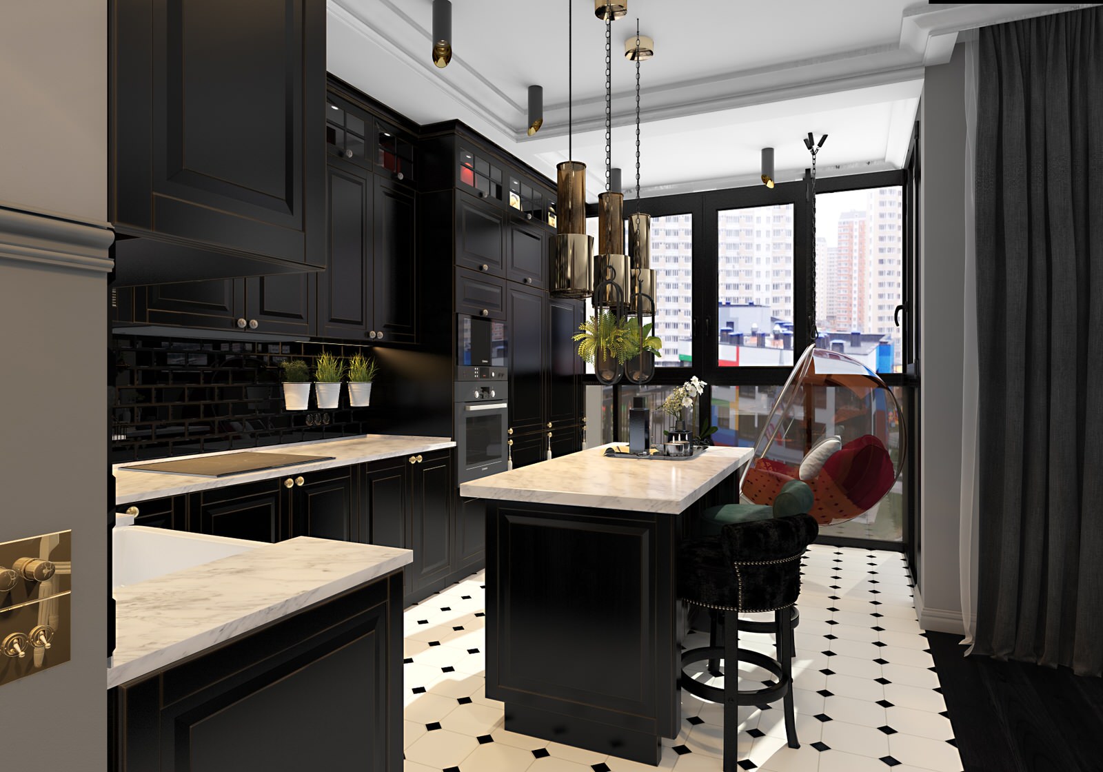 Квартира для Fashion стилиста