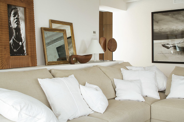 Casa Menorca mediterraneo-salon