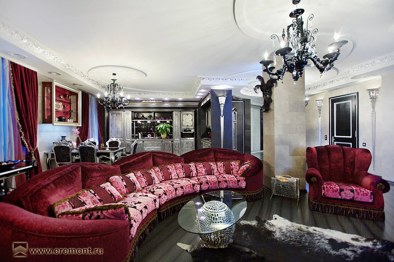 Дизайн и ремонт квартиры в ЖК «Корона» — Венецианский фестиваль