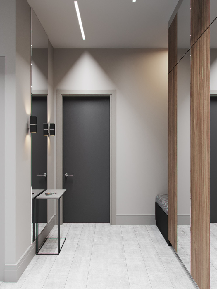 Бетон, дерево и камень