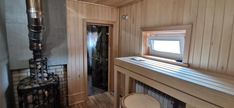 Дом-баня (наружная и внутренняя отделка)