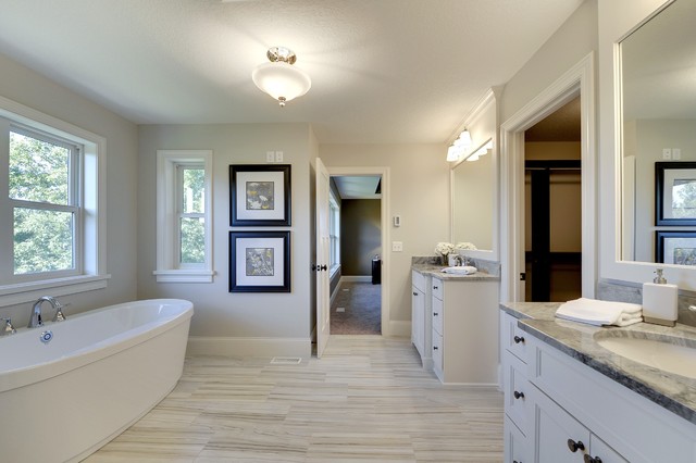 Keller transitional-bathroom