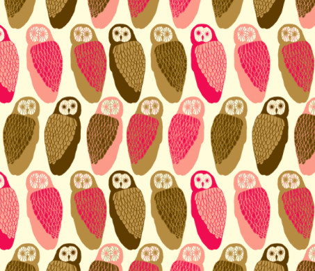 Owls Fabric