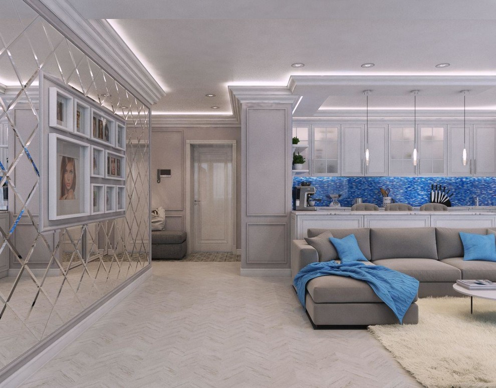 Проект 3-комнатной квартиры для молодой семьи