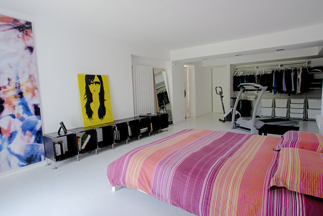 Garage House in Sicilia contemporary-bedroom